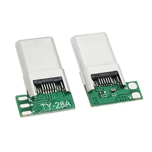 저렴한 가격 좋은 품질 Type-c 커넥터 스테인레스 스틸 쉘 USB 타입-c 커넥터