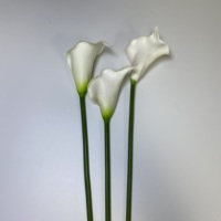 Künstliche Blumen YM Fabrikpreis Tischdekoration Großformatige Calla-Lilie PU Realistische Calla-Lilie