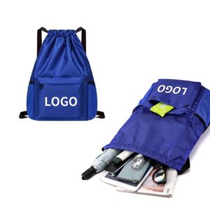 Custom <b>Drawstring</b> <b>Backpack</b> Multi-color Durable Sturdy Large Capacity <b>Drawstring</b> <b>Drawstring</b> <b>Backpack</b> for Brand Events - Product Image 1