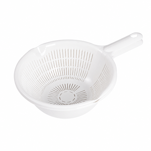 Panier égouttoir double couche en PP pour fruits et légumes avec poignée, passoire de cuisine transparente - Product Image 4