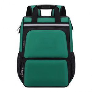 <b>Tool</b> Backpack with Padded Back Support Large Capacity Heavy Duty <b>Tool</b> <b>Kit</b> Carrier Storage Bags for <b>Electrician</b> - Product Image 2