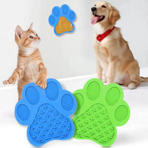Tapete de Lamber em Forma de Pata para Animais de Estimação, Acessórios para Cães, Tapete para Reduzir a Velocidade de Alimentação - Product Image 6