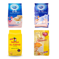 Machine d'emballage de sachets de lait en poudre Samfull Vertical Ffs 100g 250g 500g 1kg, machine d'emballage de sachets debout pour farine et lait en poudre