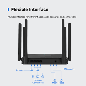 OLAX MT56 New Mesh Router High Speed Family Wifi7 5g Wireless 160mhz Gigabit Interface 4g <b>Modem</b> Wireless Router - Product Image 4