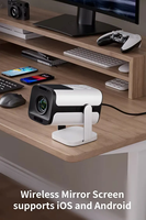 Vente en gros 1080P Smart Portable Projecteur Théâtre Projecteur Film Vidéo Projecteurs Auad Core Android 10.0