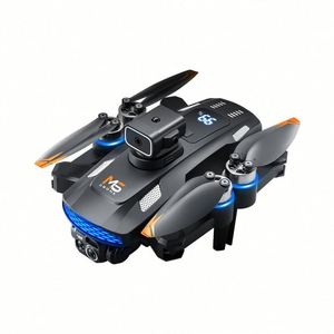 โดรน M6 แบบพับได้ ควบคุมผ่านหน้าจอ ถ่ายภาพทางอากาศ ระบบ Optical Flow หลบหลีกสิ่งกีดขวาง พร้อมรีโมท - Product Image 5