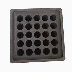 Nhà máy tùy chỉnh tuyệt vời chịu nhiệt độ cao Kích thước vuông <span class=keywords><strong>Graphite</strong></span> khuôn mẫu cho tiêu hóa bộ máy - Product Image 5
