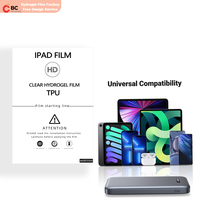 Protecteur d'écran universel en film hydrogel TPU ultra-fin de qualité AAA pour téléphones mobiles et tablettes