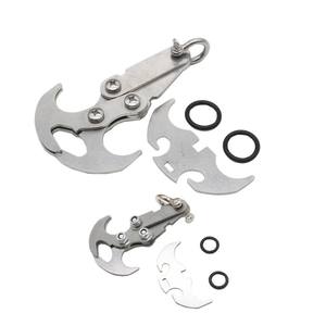 Crochet de survie pliable en acier inoxydable pour escalade en plein air - Grande, moyenne et petite tailles - Product Image 3