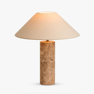 <span class=keywords><strong>Lampada</strong></span> <span class=keywords><strong>da</strong></span> <span class=keywords><strong>tavolo</strong></span> in travertino giallo Vintage Wabi-Sabi: decoro in marmo di metà secolo per soggiorno, studio, camera <span class=keywords><strong>da</strong></span> letto, CE - Certified - Product Image 6