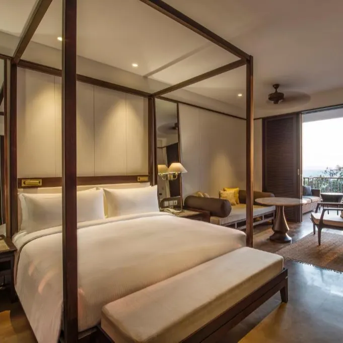 Furnitur Kamar Tidur Hotel Resor Mewah untuk Hotel Bintang 5