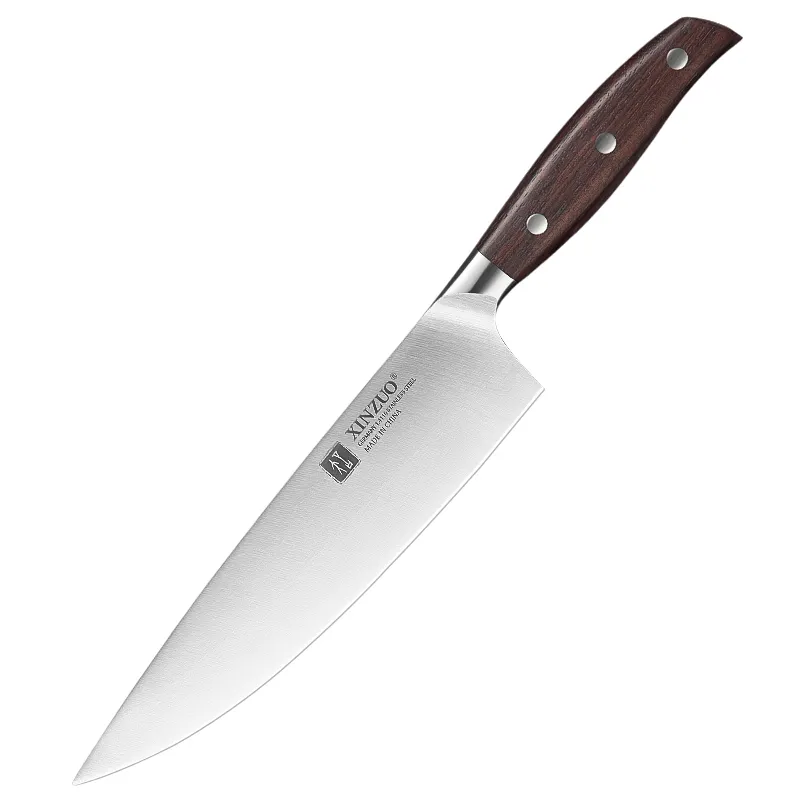 8 polegadas alemão faca do chef de cozinha em aço inoxidável 1.4116