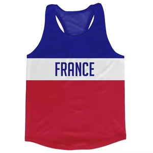 Giá rẻ bán buôn chấp nhận đặt hàng nhỏ tùy chỉnh thăng hoa thể thao đào tạo vest thể thao SINGLET - Product Image 1
