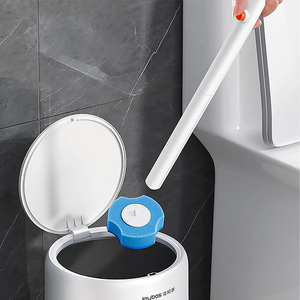 Joybos <span class=keywords><strong>Brosse</strong></span> WC jetable murale multifonctionnelle avec support pour éponge et <span class=keywords><strong>brosse</strong></span> <span class=keywords><strong>à</strong></span> long manche - Product Image 3