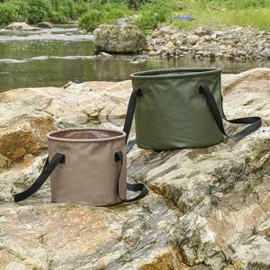 Portable 10L PVC extérieur rond pliant seau voyage extensible voiture réservoir de stockage <span class=keywords><strong>d</strong></span>'<span class=keywords><strong>eau</strong></span> pour <span class=keywords><strong>Camping</strong></span> randonnée pique-nique - Product Image 2