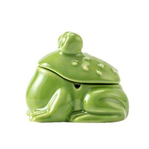 Créatif <span class=keywords><strong>Cendrier</strong></span> en céramique en forme de <span class=keywords><strong>grenouille</strong></span>, objet d'art artisanal pour la maison et le bureau, petit animal de compagnie pour le thé - Product Image 5