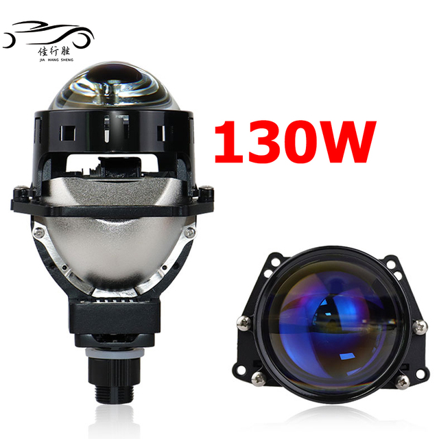 JHS Super Bright Bi Led Projector Lens 3.0 Headlights IP68 130W 12000LM Fog Lights Headlamp Car Lights LED Headlight