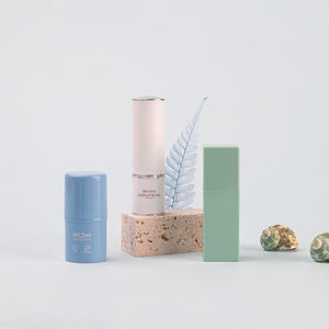 Tubo de Bálsamo Labial Mini Personalizado al por Mayor, Capacidad de 6g, Envase Vacío de Plástico para Lápiz Labial, Colores <span class=keywords><strong>Rosa</strong></span>, Negro y Blanco, Material ABS/PP, Forma Cilíndrica - Product Image 1