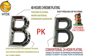 Pegatinas con <span class=keywords><strong>Emblema</strong></span> de Letras y Números de Placa de Gel 3D Autoadhesivas Personalizadas para Uso en Coche del Reino Unido - Product Image 6