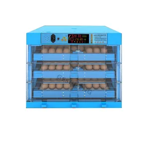 G-2010 Blue Promotion 99% Hatching Rate Poultry Chicken Egg Incubator 192 Eggs