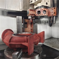 Tour vertical CNC à bas prix VTC650 pour composants de disques métalliques