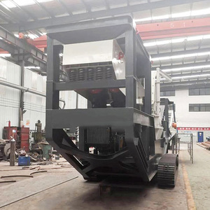 Planta de Trituración Móvil de Impacto Tipo Oruga de Alta Eficiencia, Máquina Integrada Portátil Montada sobre Orugas para Trituración y Cribado de Carbón - Product Image 5