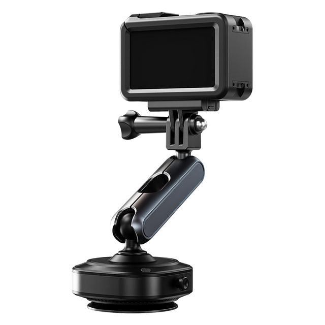 Boneruy High Quality for Compatible Aluminum 360 Degree Rotation Flexible Adjustable Durable Portable Car Dashboard Camera Mount