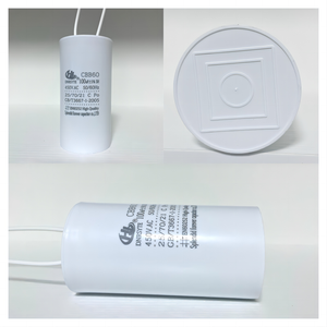 Condensateur moteur <span class=keywords><strong>CBB60</strong></span> de haute qualité 40UF 50uf <span class=keywords><strong>60uf</strong></span> 70uf <span class=keywords><strong>450V</strong></span> avec prix d'usine - Product Image 2