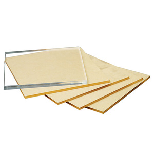 Plaque acrylique rectangulaire de 10 mm d'épaisseur, haute transparence, pour la publicité, la gravure au laser, les projets de bricolage - Product Image 1