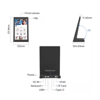 ELC WL8012T Tableta PC Todo en Uno con Pantalla Táctil de 8 Pulgadas para Pedidos en Restaurantes, Aplicación POS, Android 8.1, Señalización