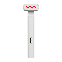 Outil de massage facial portable, microcourant et vibration, baguette de massage pour les yeux