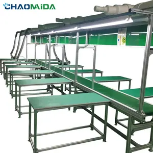 Belt Conveyor Roller Belt Crossover Transmission Conveyor Unloading Conveyor Container Assembly Line For Computer Manufacturer Carbon Steel