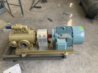 Pompe industrielle à bitume à chauffage par huile thermique pour transfert d'asphalte