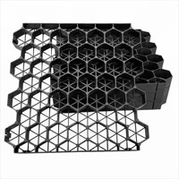 Grille de pavage en plastique pour gazon, gravier, allées de voiturettes de golf, grille de gazon