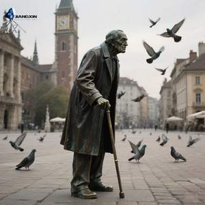 Statues en bronze baroque de qualité supérieure-Figures européennes classiques pour les halls d'hôtel et les jardins <span class=keywords><strong>du</strong></span> château - Product Image 5