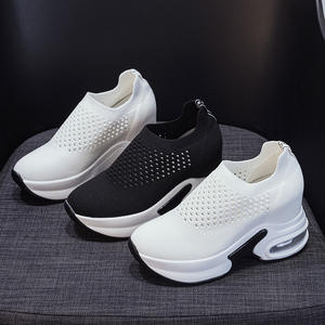 Zapatillas Deportivas con Amortiguación de Aire para Mujer, Transpirables, con Aumento de Altura, Estilo 2026, para Otoño y Primavera - Product Image 1