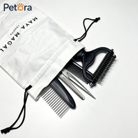 Coupe-ongles ergonomique Petora pour animaux de compagnie, lime de sécurité pratique pour l'entretien des ongles des chats et chiens d'intérieur