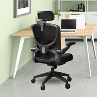 Fauteuil de Bureau Exécutif Ergonomique en Maille Pivotant à Dossier Haut Grande Taille pour Gros et Grands, Vente en Gros