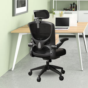 Fauteuil de Bureau Exécutif Ergonomique en <span class=keywords><strong>Maille</strong></span> Pivotant à Dossier Haut Grande Taille pour Gros et Grands, Vente en Gros - Product Image 4