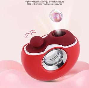 Nouveauté : Vibrateur à ventouse en forme de donut, masseur personnel fantaisie, jouet intime pour femme, vente en gros, OEM - Product Image 3