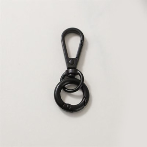 พวงกุญแจโลหะ โลหะผสมสังกะสี ทรงกลม เส้นผ่านศูนย์กลางภายใน 13 มม. อุปกรณ์เสริมกุญแจที่ทนทานต่อการสึกหรอ - Product Image 3