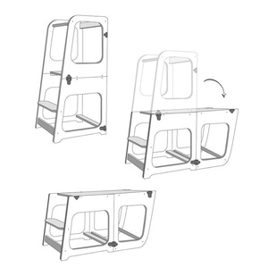 XIHA parfait cuisine escabeau enfant en bas âge debout tour enfants en bois apprentissage tour avec En71 Test pour <span class=keywords><strong>les</strong></span> petits enfants intensifier - Product Image 4