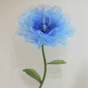 الأكثر مبيعًا زهور الفاوانيا الحريرية إكسسوارات زفاف عيد الحب عيد الشكر مصنوعة يدويًا عملاقة حديثة - Product Image 4