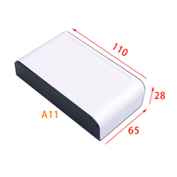 110*65*28mm Shenzhen Szomk Casing plastik untuk papan Pcb elektronik