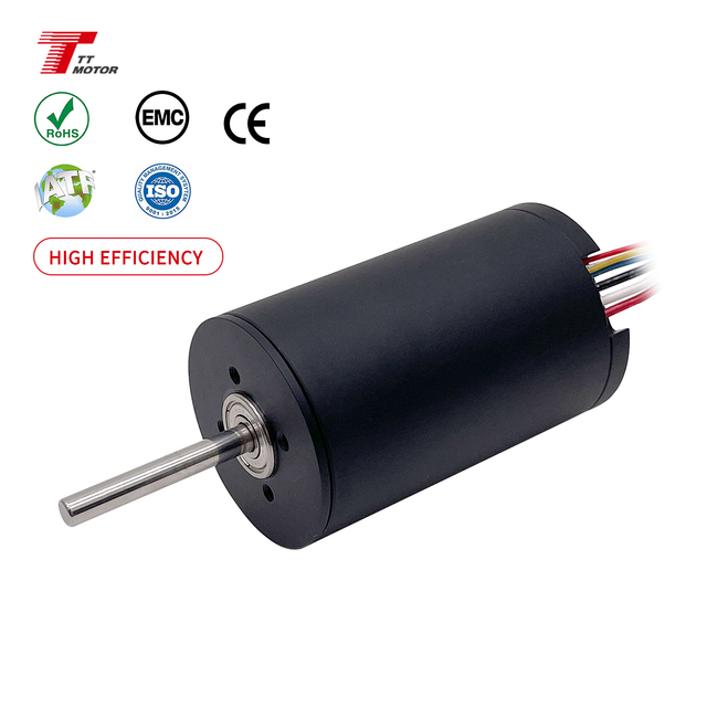 24V 48V Low Noise Long Life Coreless Motor for Robots and Medical Equipment 43mm Brushless Permanent Magnet Coreless Dc Motor
