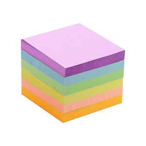 Back to School Colorful <b>Sticky</b> <b>Notes</b> Memo Post <b>Sticky</b> 3"x3" Self-Stick <b>Note</b> Pads with Custom Logo - Product Image 3