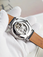 Montre automatique personnalisée avec logo de marque propre, calibre interne, acier inoxydable 316L, saphir, 5 ATM, cœur ouvert, montre-bracelet mécanique OEM
