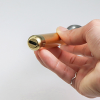 Handgehaltene Elektrische Eisgloben Schönheitsgerät Aluminiumlegierung Gesichts-Vibrationsmassagegerät Kaltmassageball Faltenentferner für das Gesicht