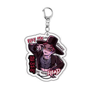 Llavero Acrílico de Lumi Mira <span class=keywords><strong>Zoe</strong></span> del Grupo Femenino Demon Hunter, Accesorio de Anime para Decorar Mochilas - Product Image 3