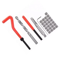 Kit d'insertion de réparation de filetage métrique en acier inoxydable de qualité industrielle 304 Outils d'assemblage à la main Car Pro Coil OEM Boîte personnalisable